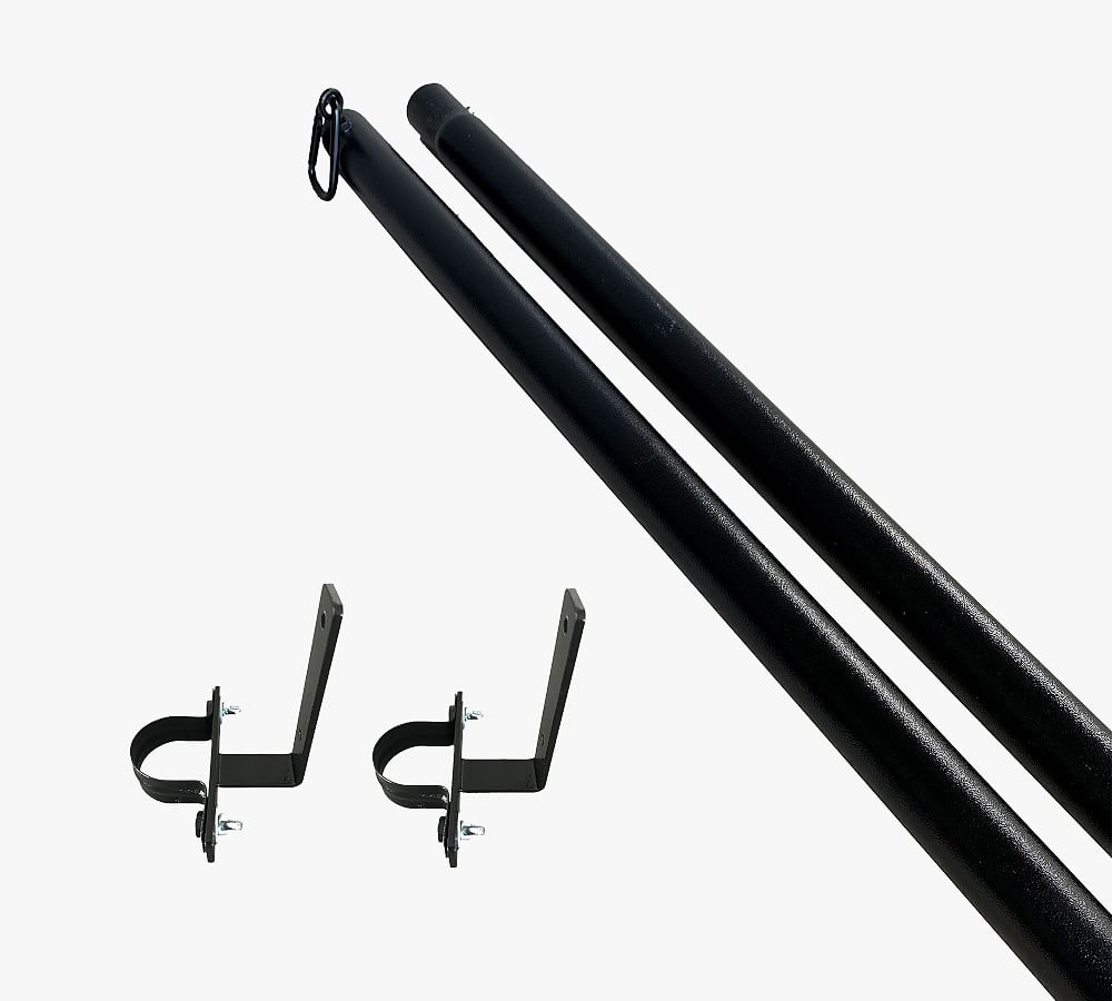 Bistro Wall Mounted String Lights Posts | Pottery Barn