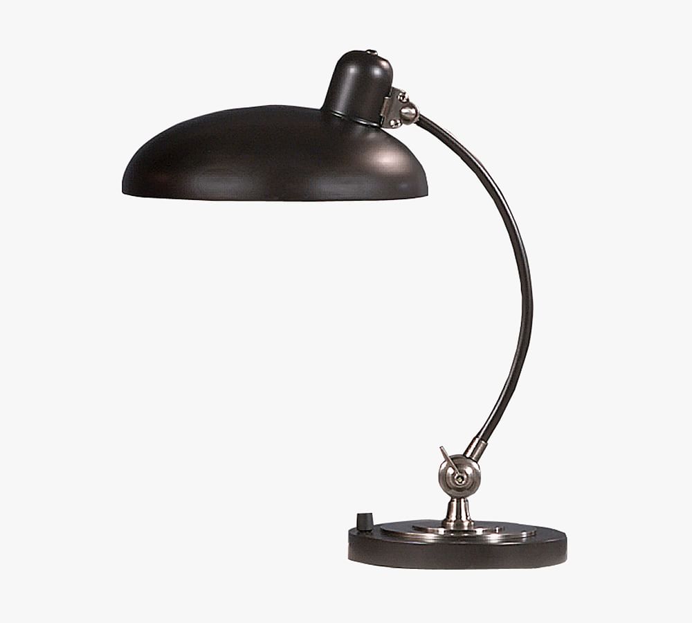 Holland Round Metal Task Table Lamp