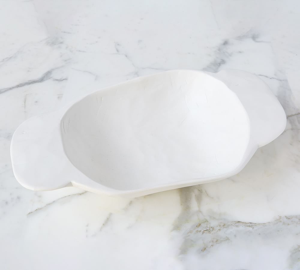 Pure White Dough Bowl Pottery Barn
