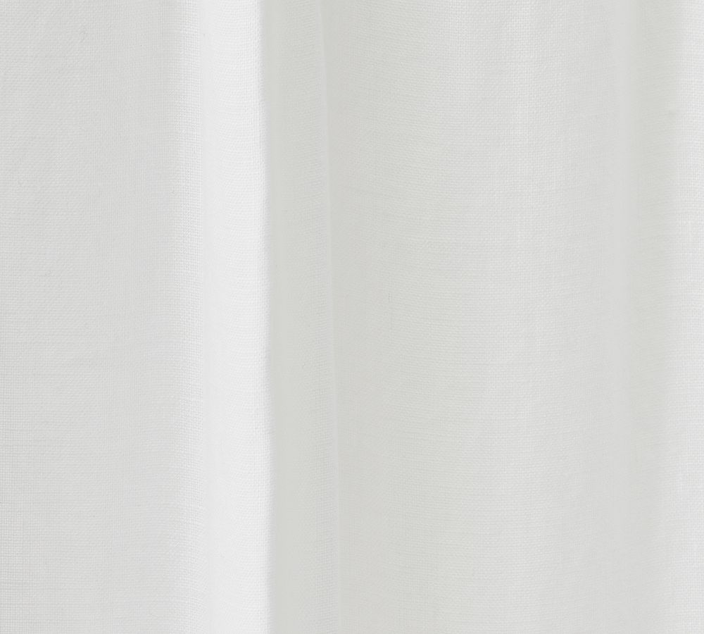 Belgian Flax Linen Pinch Pleat Curtain 