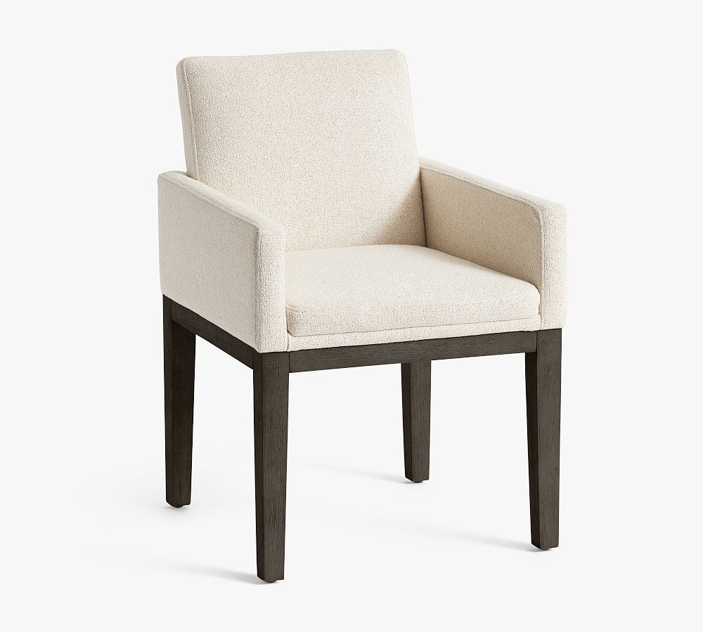 Jake Upholstered Dining Armchair Pottery Barn