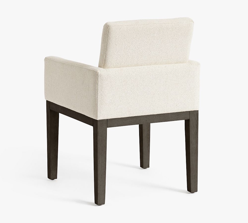 Jake Upholstered Dining Armchair Pottery Barn