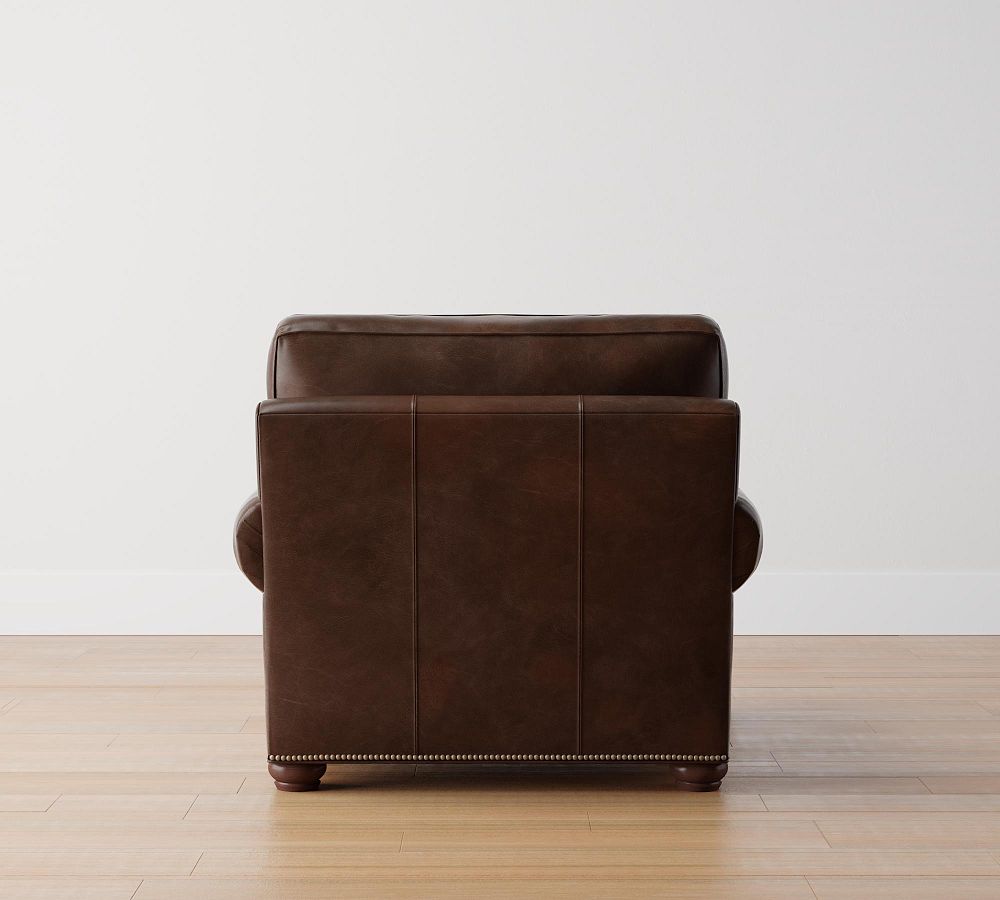 Webster Leather Armchair | Pottery Barn