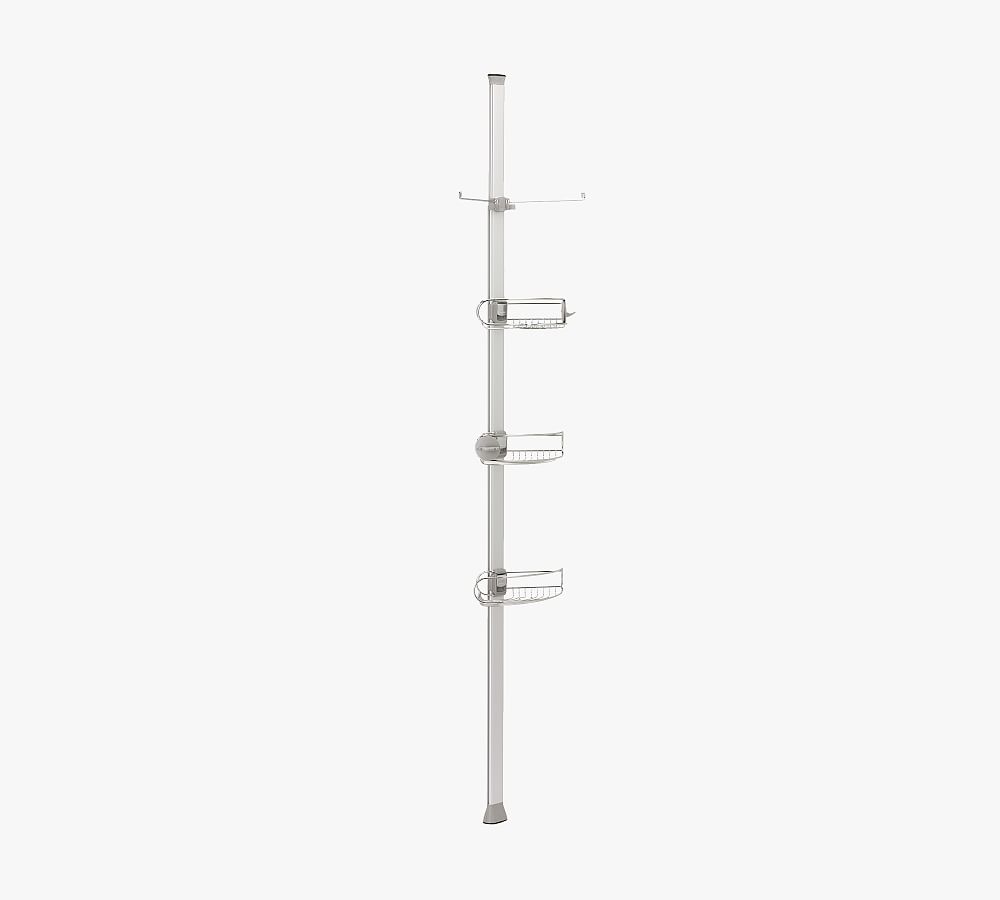 Simplehuman® Tension Shower Caddy Pottery Barn
