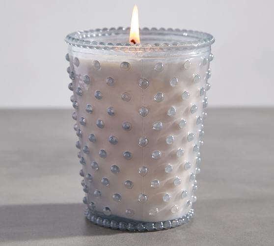 Scented Hobnail Candle Pot Kashmir Pottery Barn