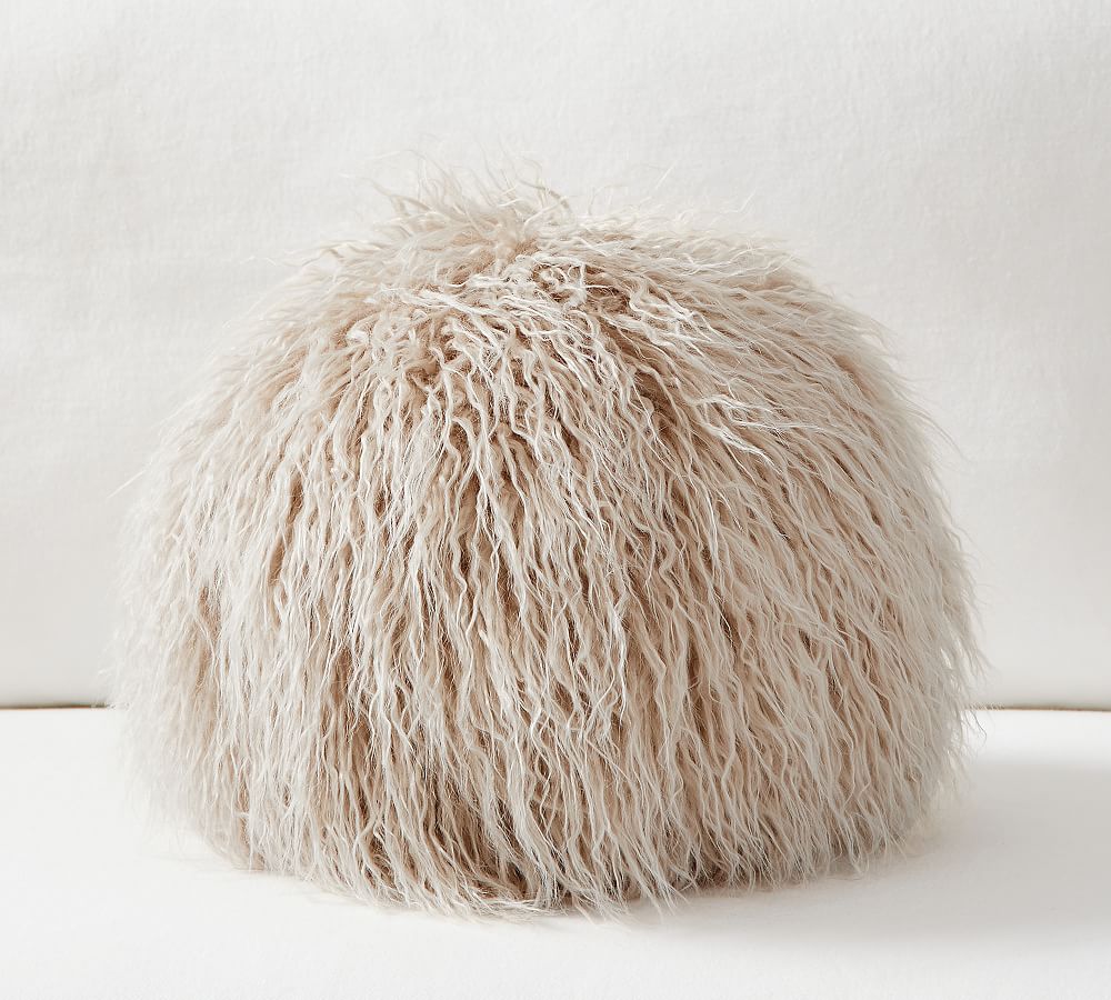 Mongolian Sphere Pillow Pottery Barn