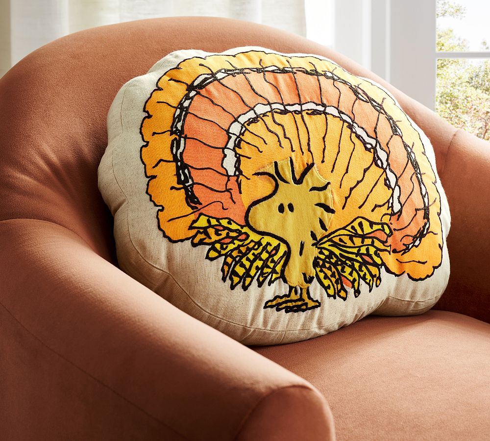 Peanuts™ Woodstock™  Turkey Pillow