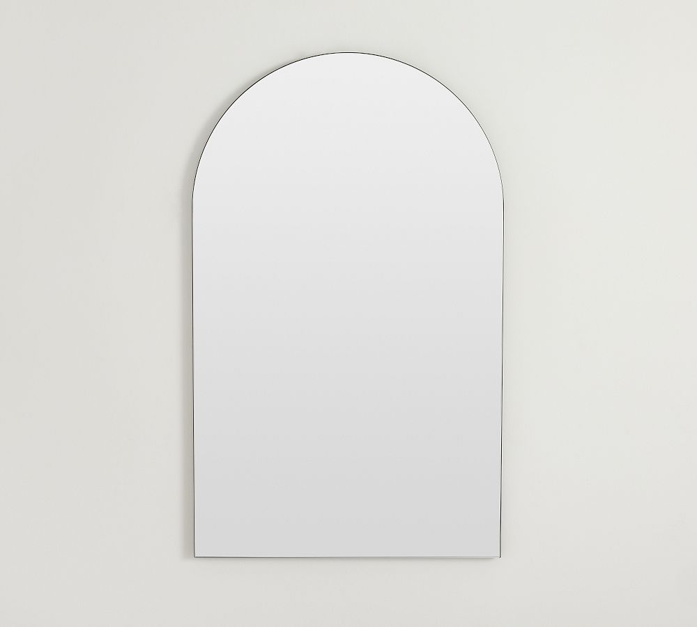 Rienne Frameless Mantel Arch Mirror
