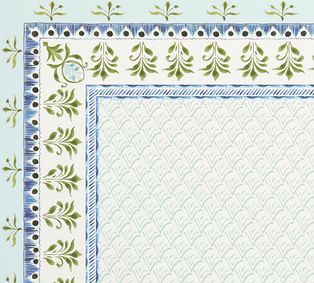 Chambray Tile Cork Placemats Set of 4 Pottery Barn