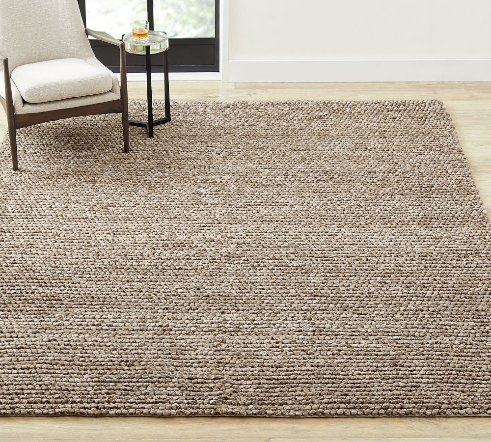 Zane Handwoven Textured Rug Pottery Barn