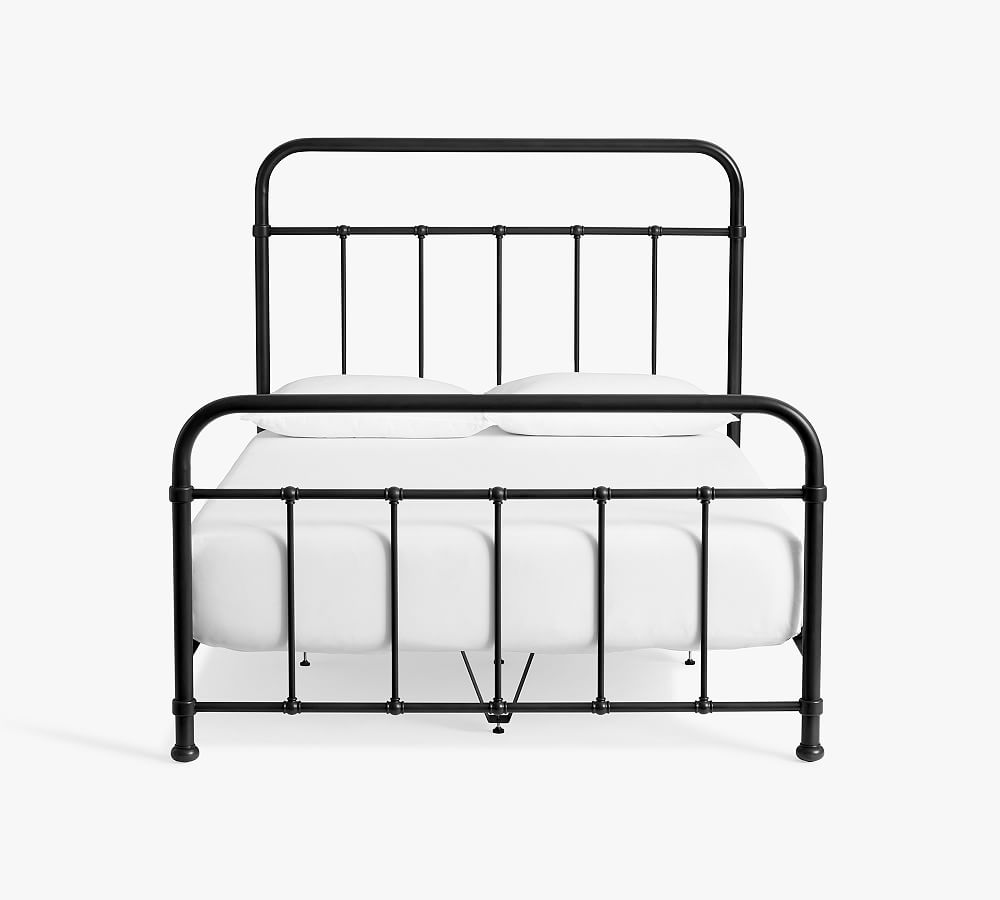 Pottery barn deals iron headboard