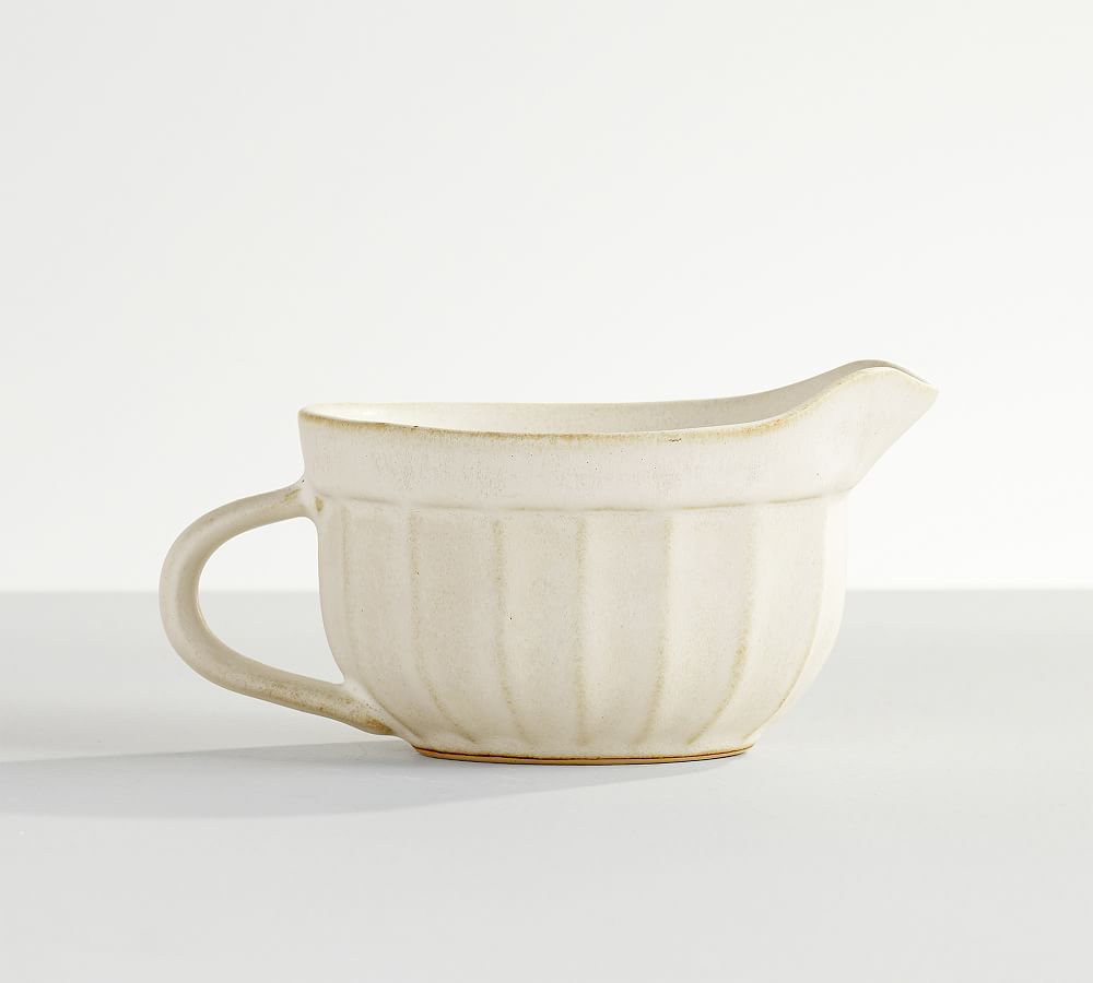 Mendocino Stoneware Gravy Boat Pottery Barn
