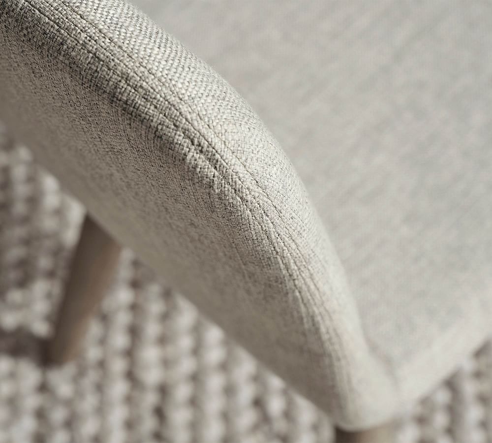 Zoe Upholstered Swivel Desk Chair Pottery Barn