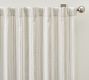 Hawthorn Striped Cotton Rod Pocket Curtain | Pottery Barn