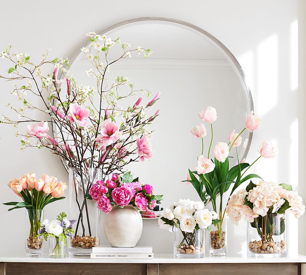 Faux Early Bloom Tulip Bouquet Pottery Barn