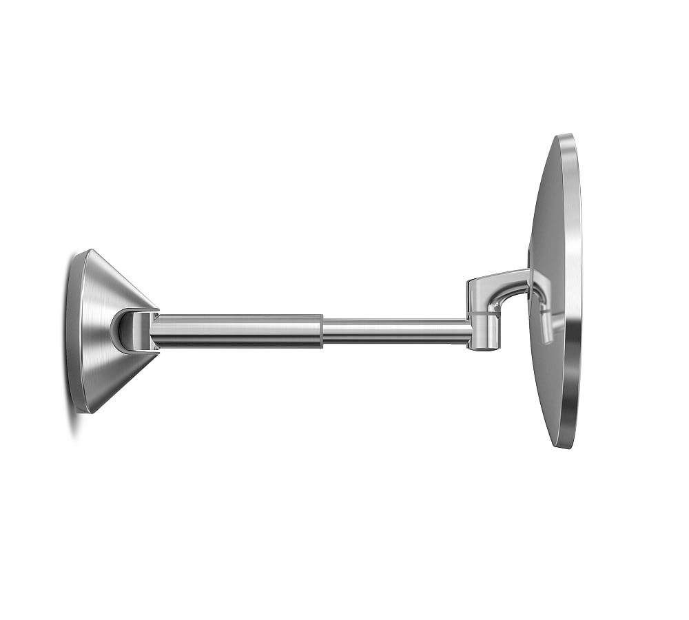 Simplehuman® 8" Wall Mount Makeup Mirror Pottery Barn