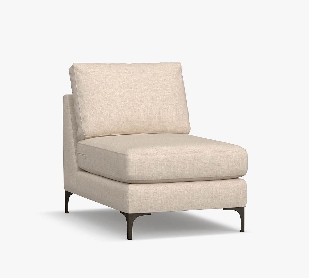 Build your own Jake Upholstered Sectional Sofa Components Pottery Barn