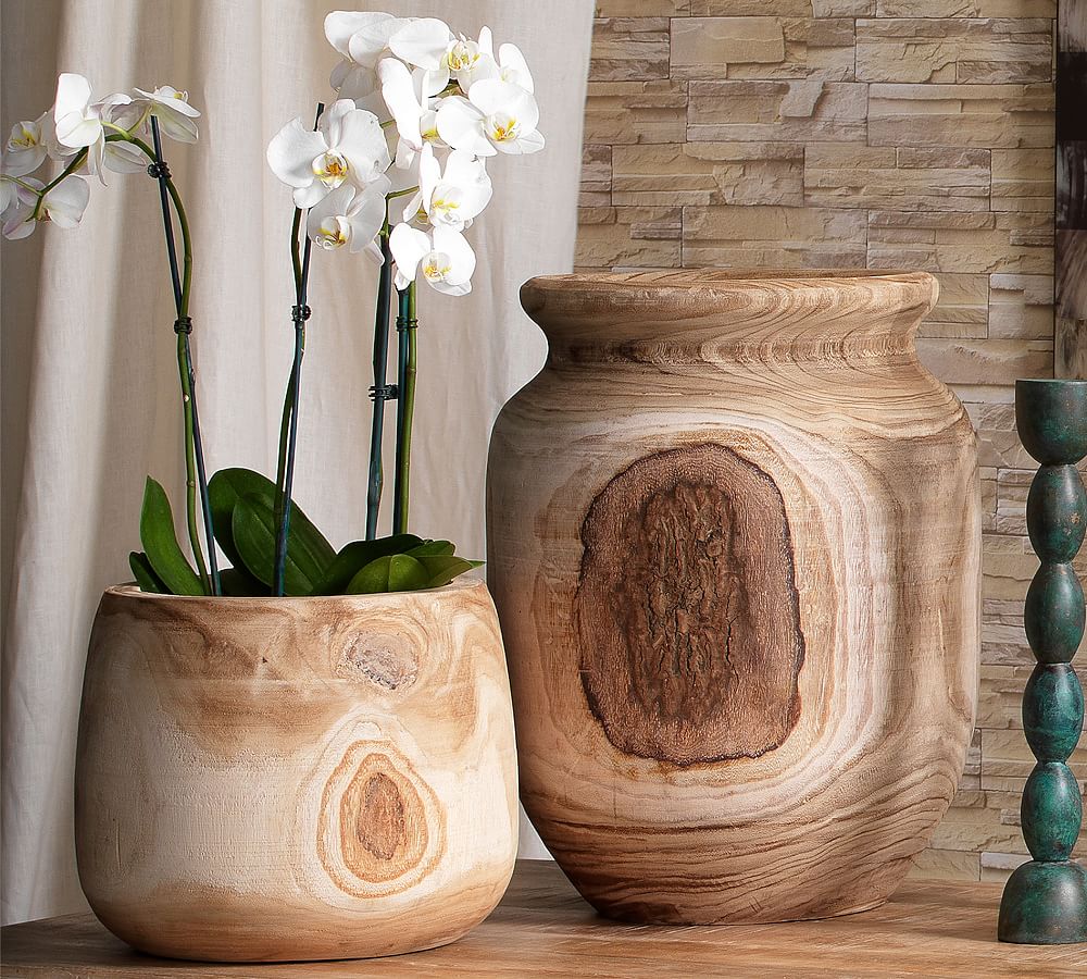 Adair Wooden Vase