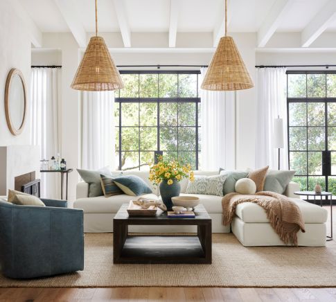 POTTERY BARN LIVING ROOM LOOKBOOK 