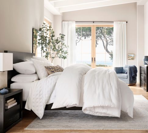 The Ultimate White Bedroom - Pottery Barn
