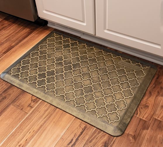 WellnessMats Anti-Ermüdungs-Fußmatte – Ergonomisch, Rutschfest, Wasserabweisend, Made In USA