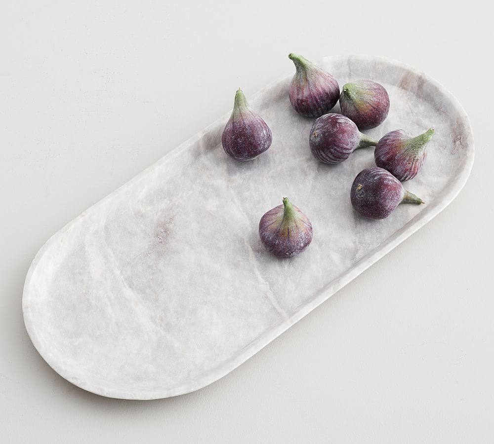 Decorative Oblong Marble Tray Pottery Barn
