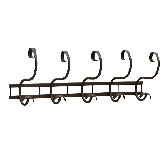 Isabelle Bronze Row of Hooks | Pottery Barn