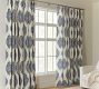 Asher Medallion Blackout Curtain | Pottery Barn