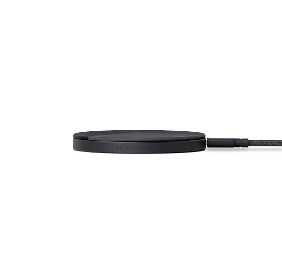 Leather Color Blocked Wireless Charging Pad Pottery Barn