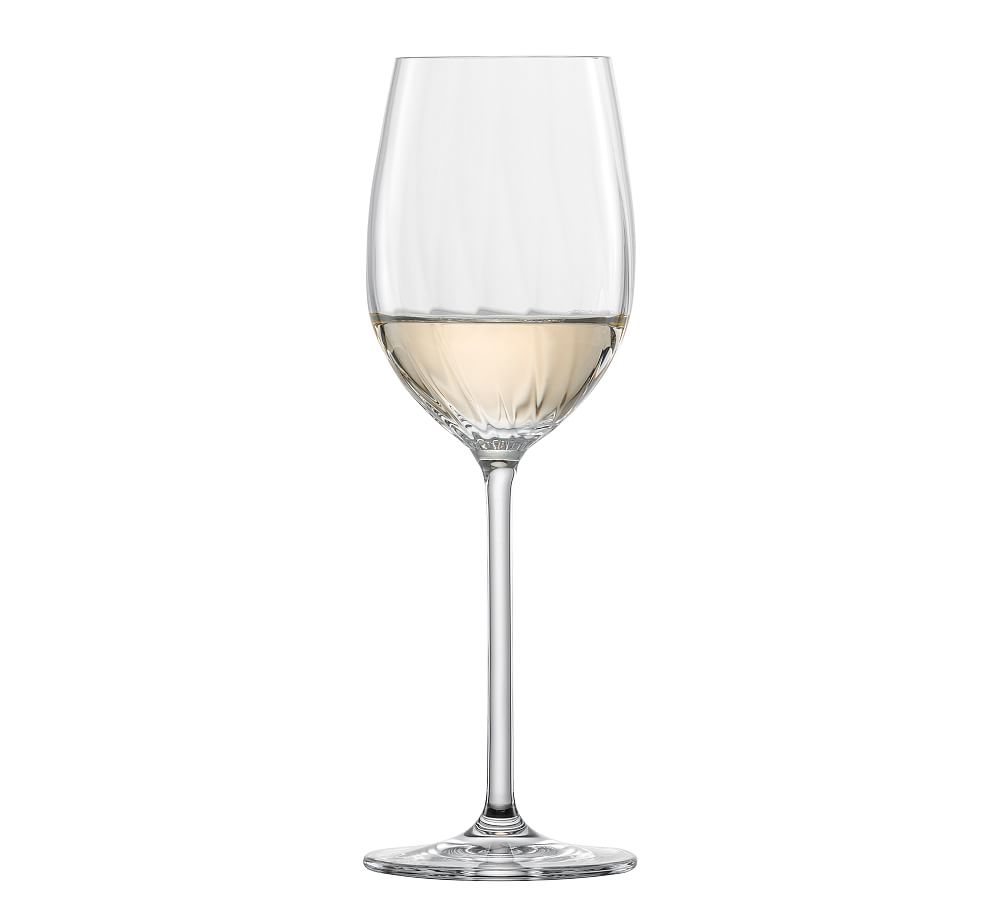 ZWIESEL GLAS Prizma White Wine Glasses - Set of 6 | Pottery Barn