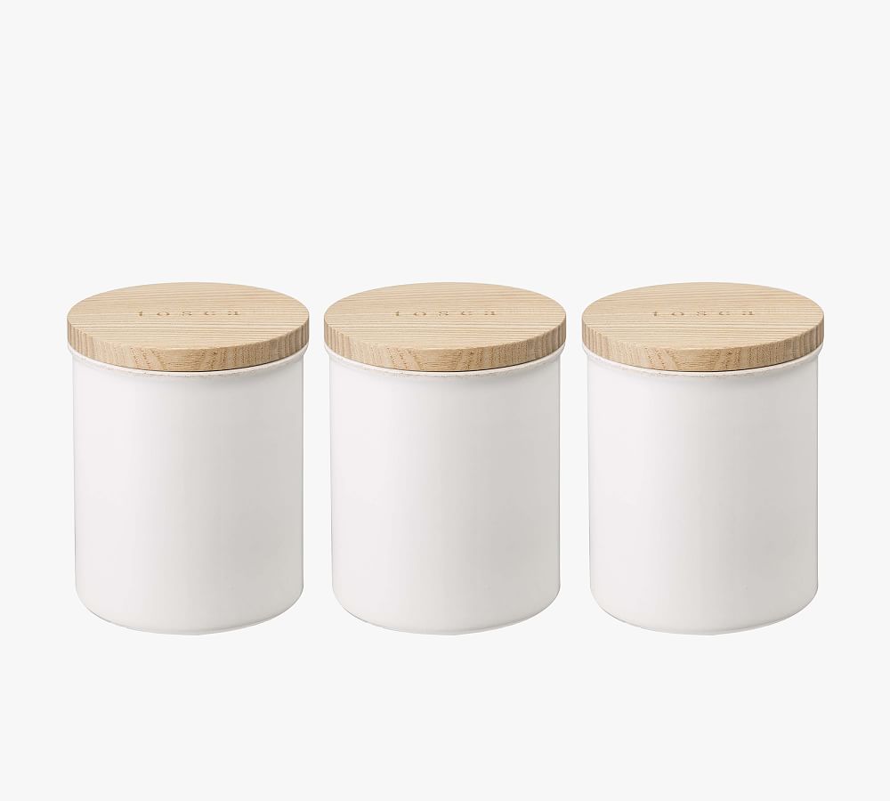 Yamazaki Tosca Ceramic Canisters - Set of 3