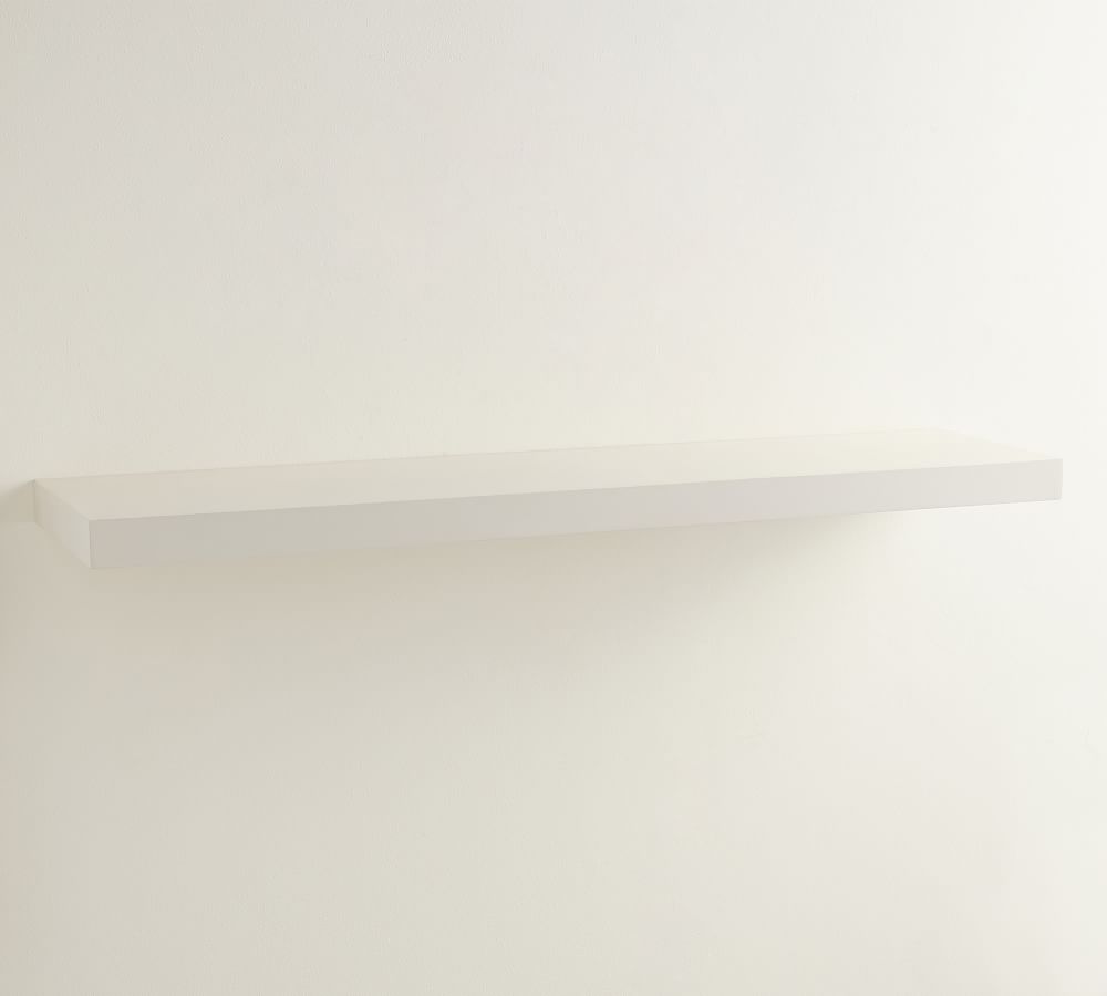 Open Box Brighton Floating Wood Shelves Pottery Barn