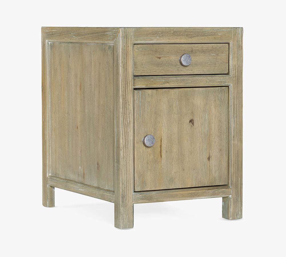 The Craftsmen - Barn Wood Style Bedside Table / End Table