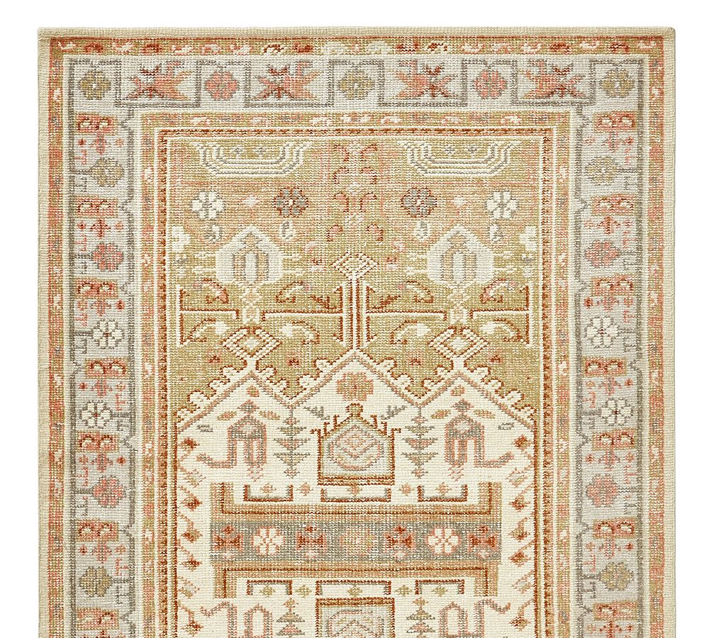 Nicolette Hand Knotted Rug Swatch - Free Returns Within 30 Days