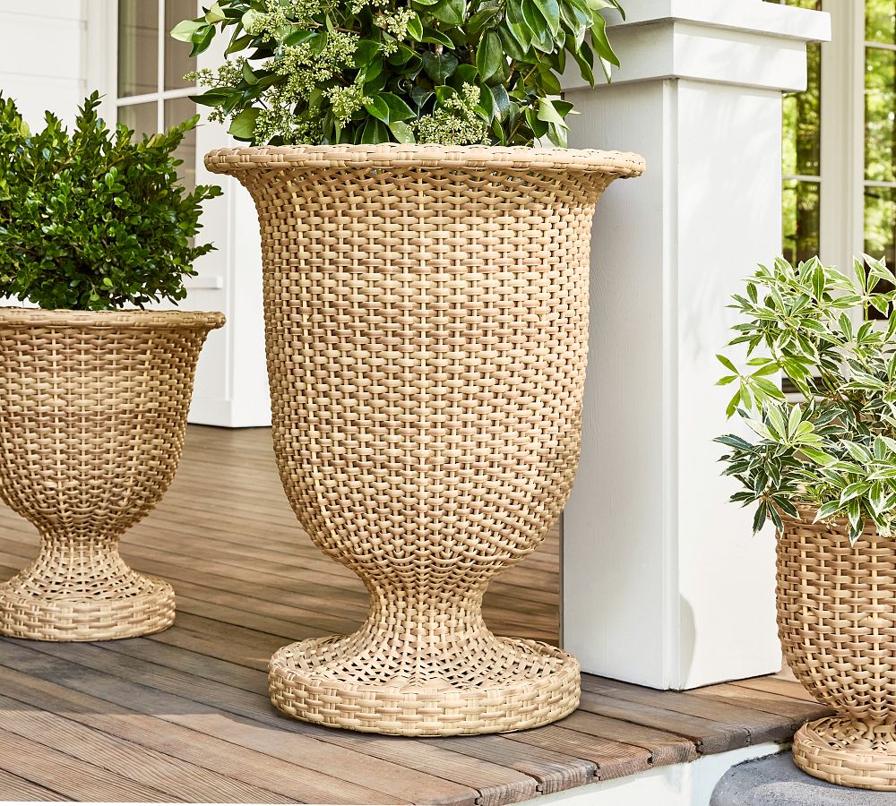 Julia Berolzheimer Woven Planter | Pottery Barn