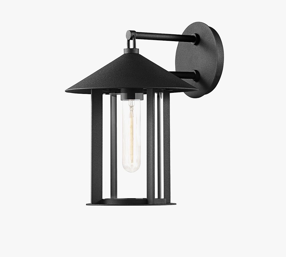Lucien Outdoor Metal Sconce | Pottery Barn