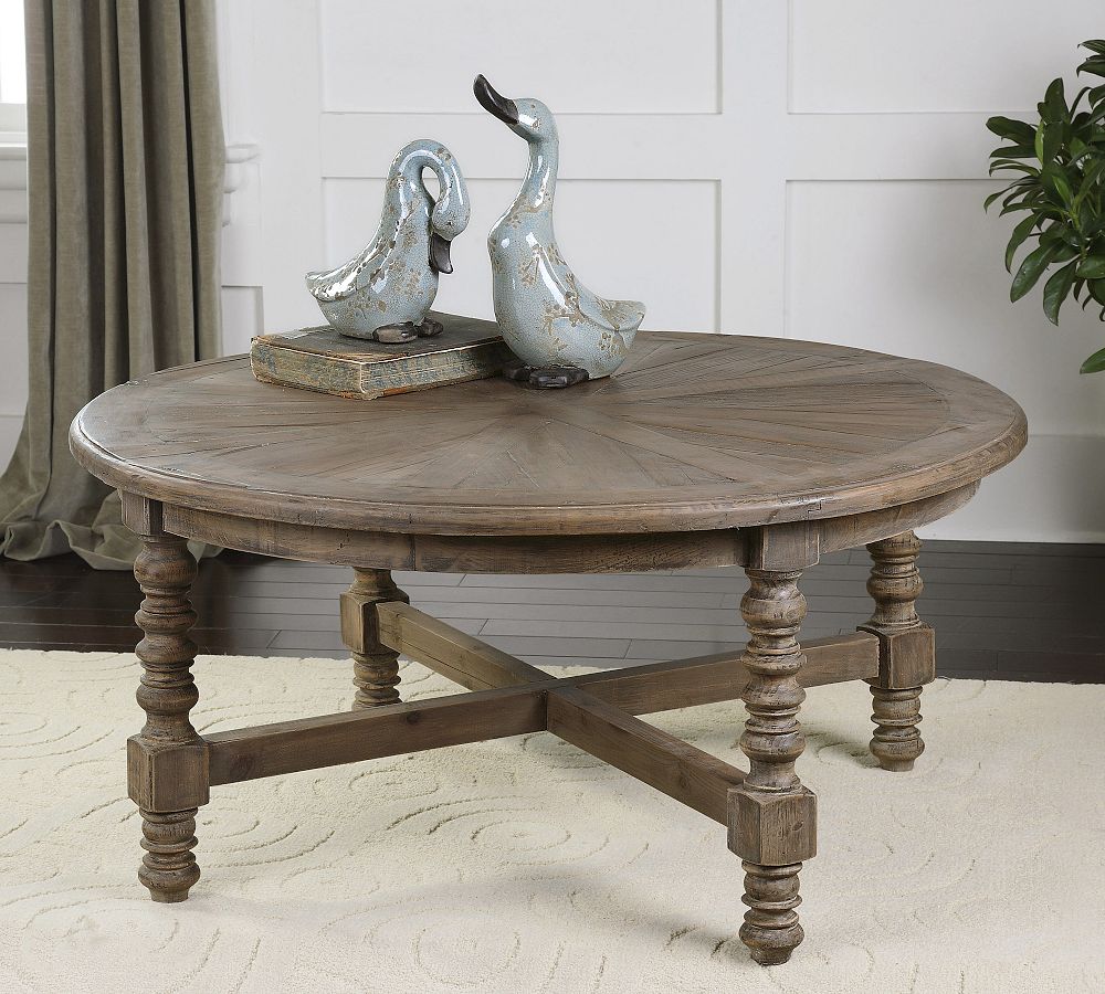 Tresle Round Coffee Table