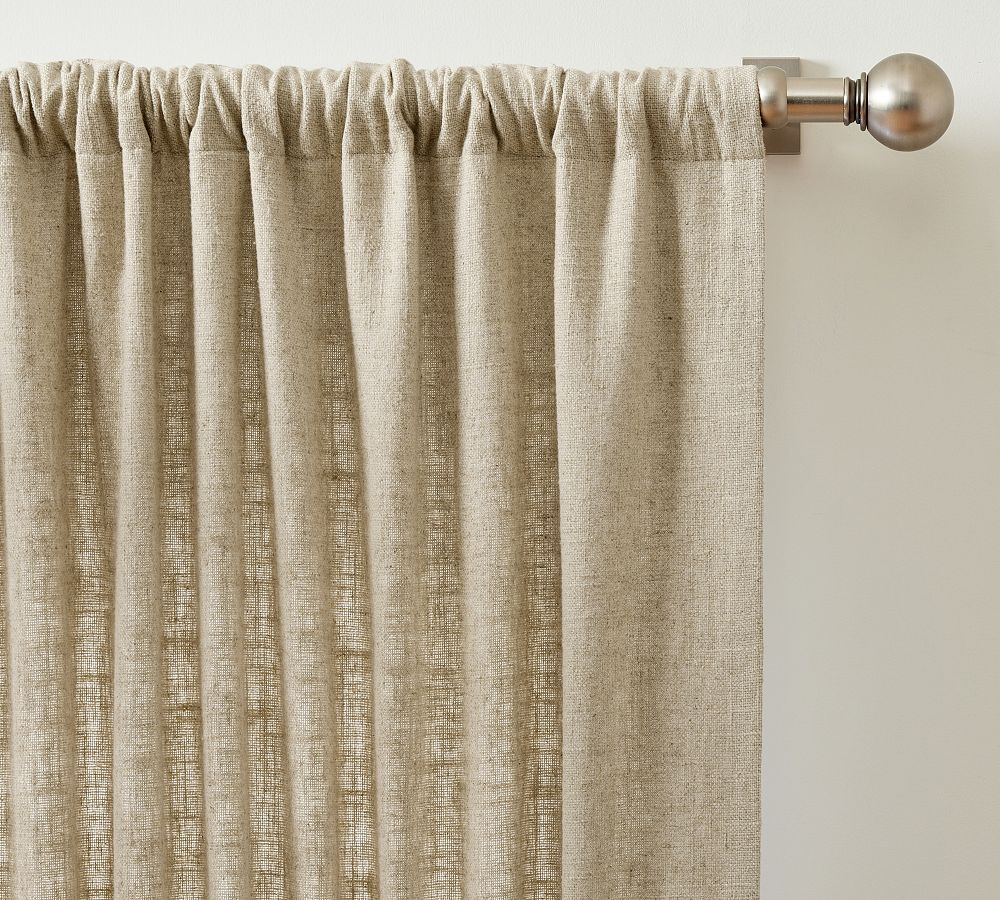 Provence Linen Curtain | Pottery Barn