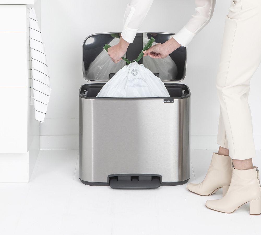 Brabantia Bo Step Trash Can | Pottery Barn