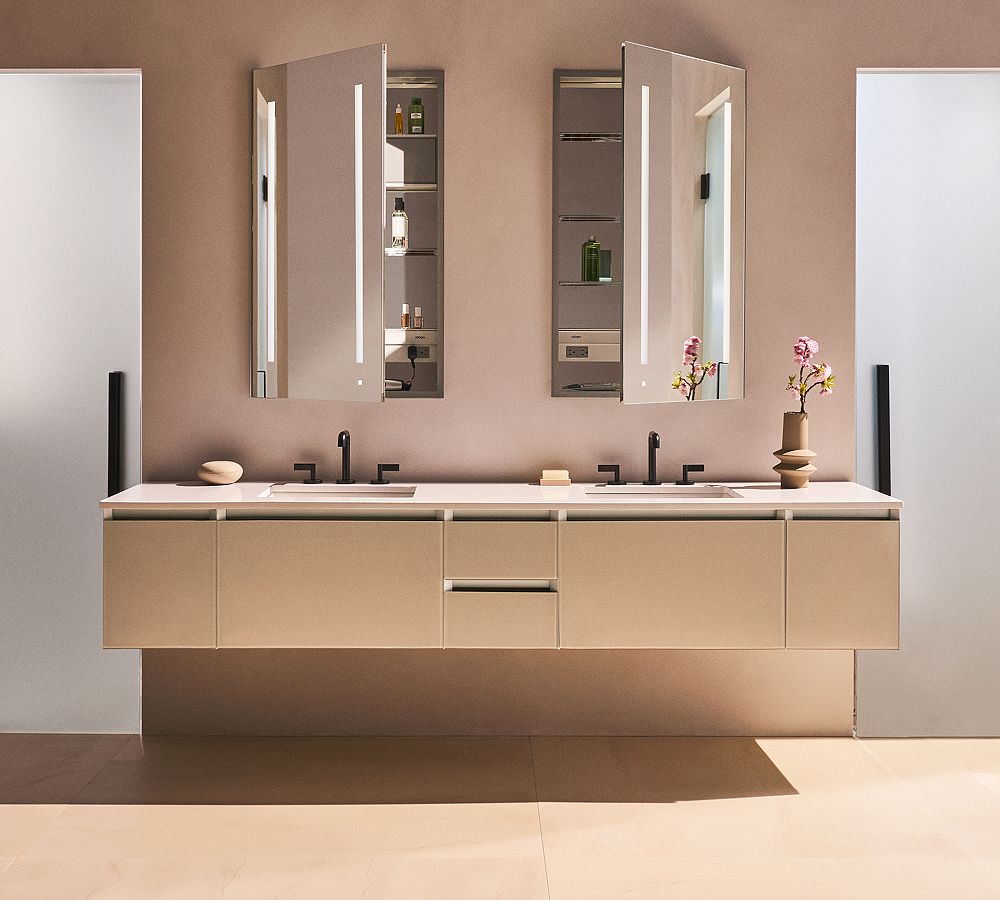 Robern AiO Single Door Medicine 24" x 30" Pottery Barn