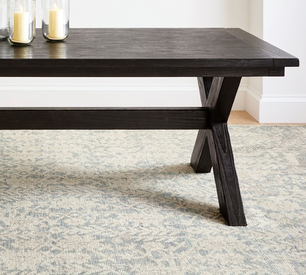 Gena HandKnotted Wool Rug Pottery Barn