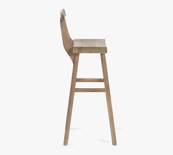 Cloverdale Reclaimed Wood Barstool Pottery Barn