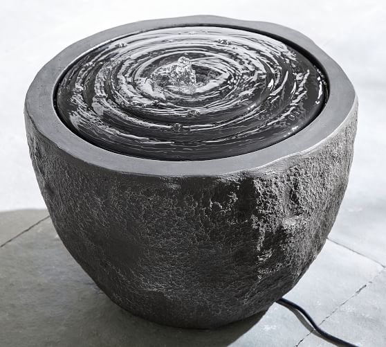 Black Stone Fountain | Pottery Barn