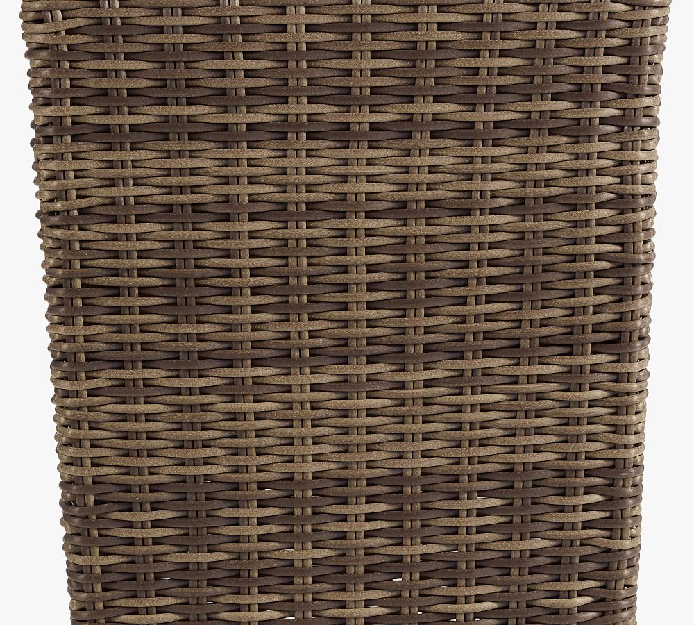 Benson Outdoor Wicker Pool Storage Bin