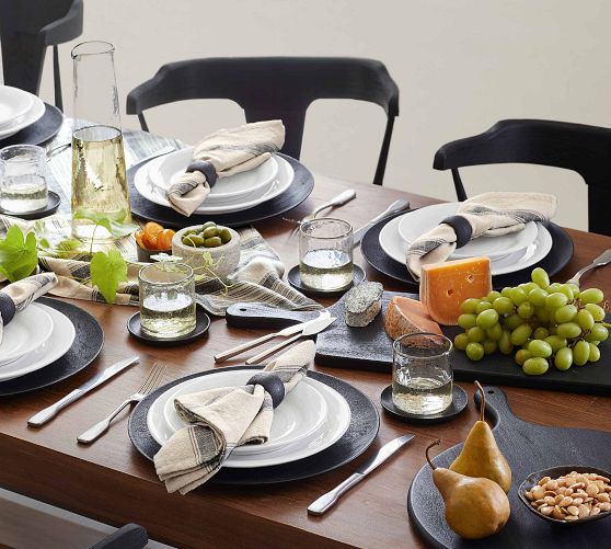 Quinn Stoneware Dinnerware Collection Pottery Barn