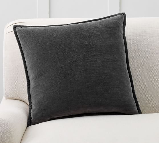 Grey velvet 2025 throw pillows