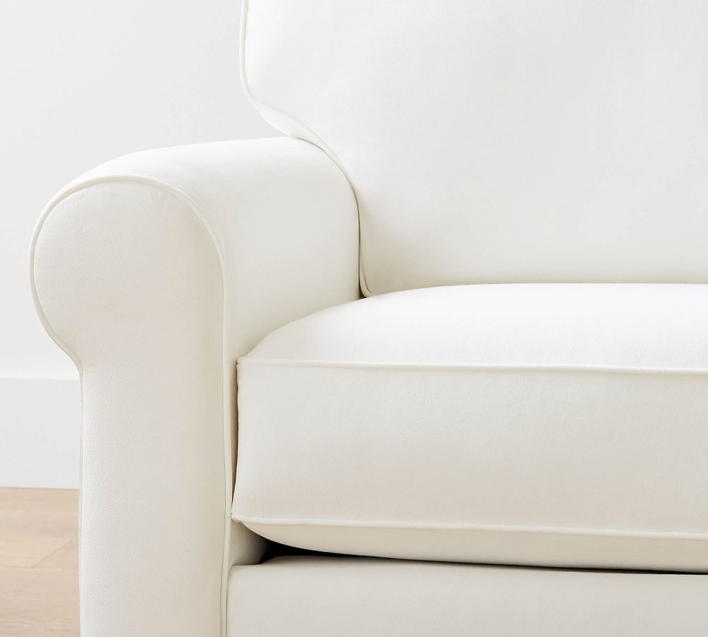 Buchanan Roll Arm Upholstered Sofa with Reversible Chaise Sectional