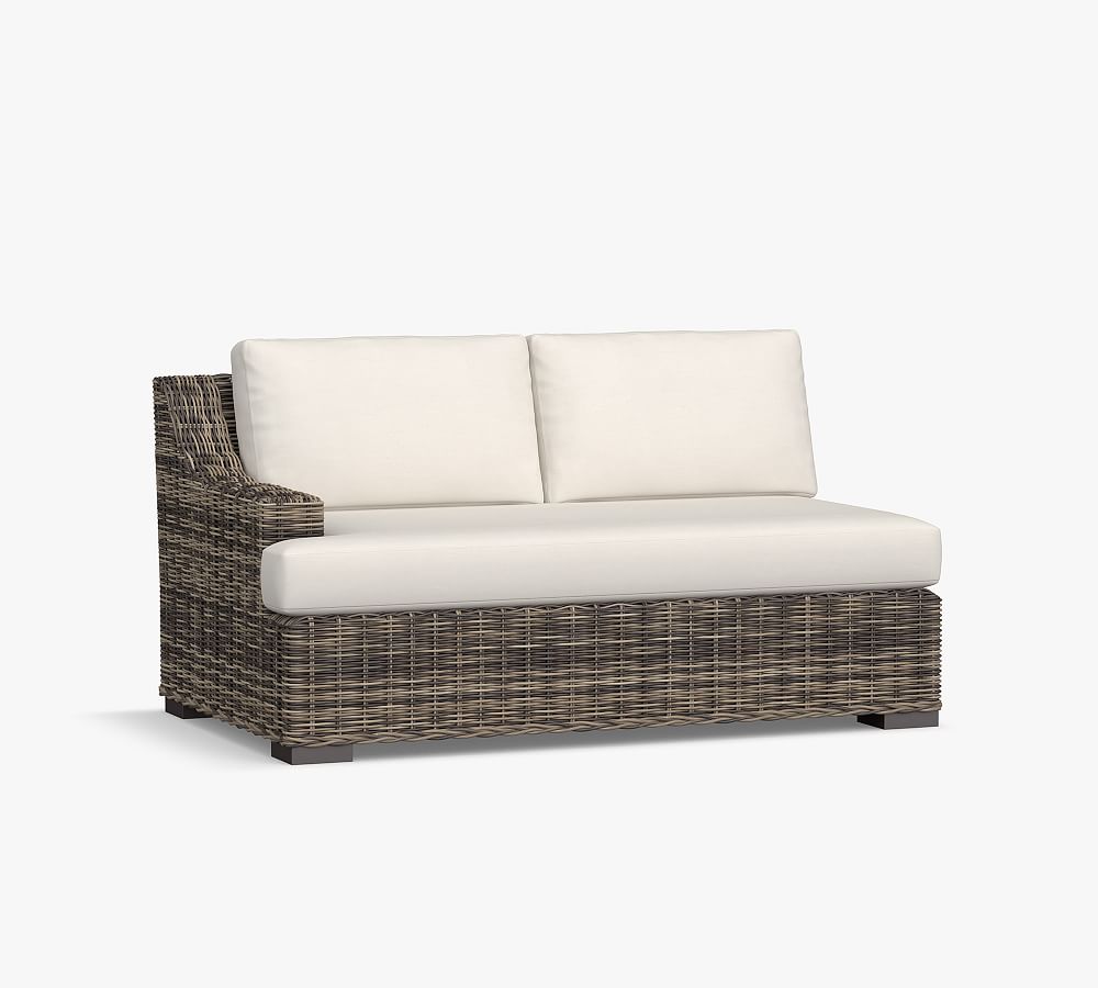 Build Your Own Huntington Wicker Slope Arm Ultimate Outdoor Sectional