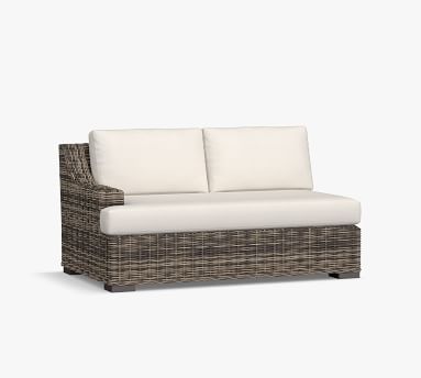 Build Your Own - Huntington Wicker Slope Arm Ultimate Outdoor Sectional ...