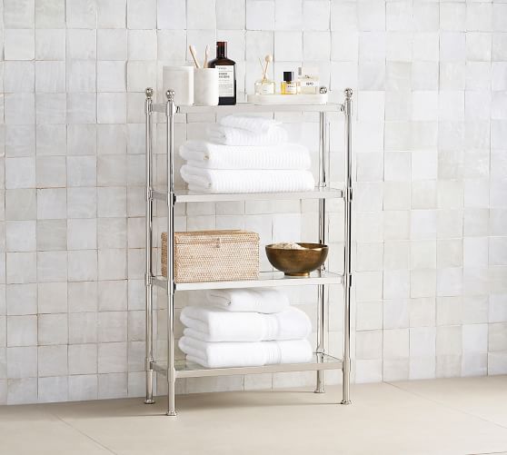 Metal Floor Storage Pottery Barn